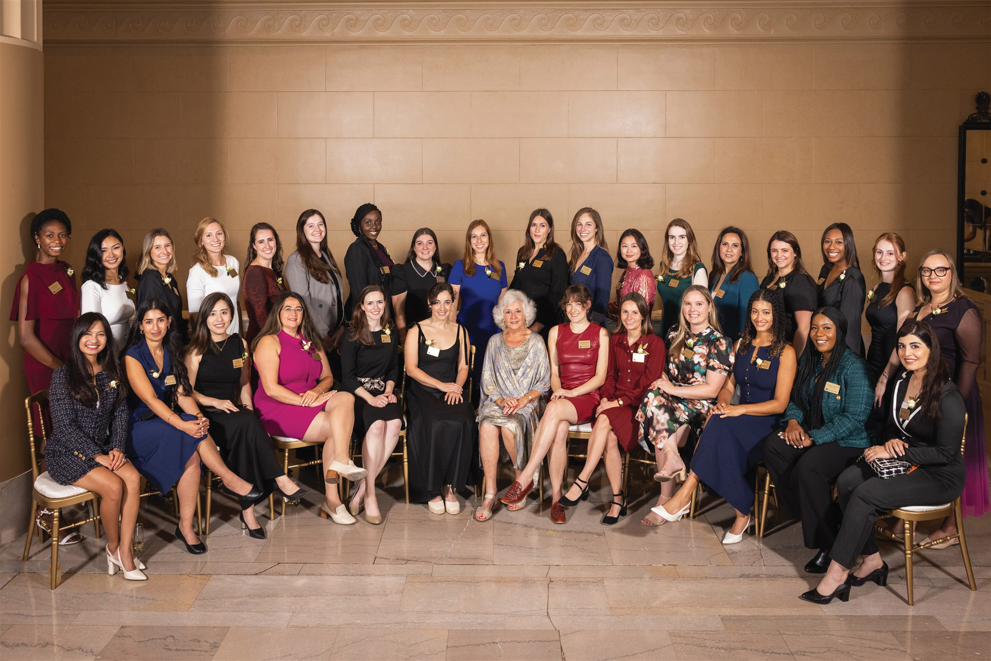 goldie initiative 2024 2025 scholars with founder goldie b wolfe miller