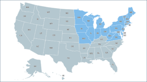 goldie initiative scholarship eligibility by location map